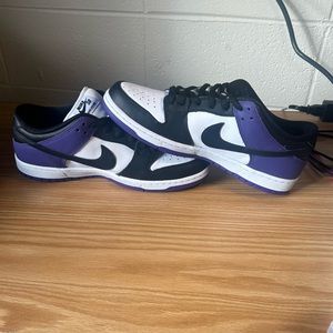 Nike SB dunk low pro court purple